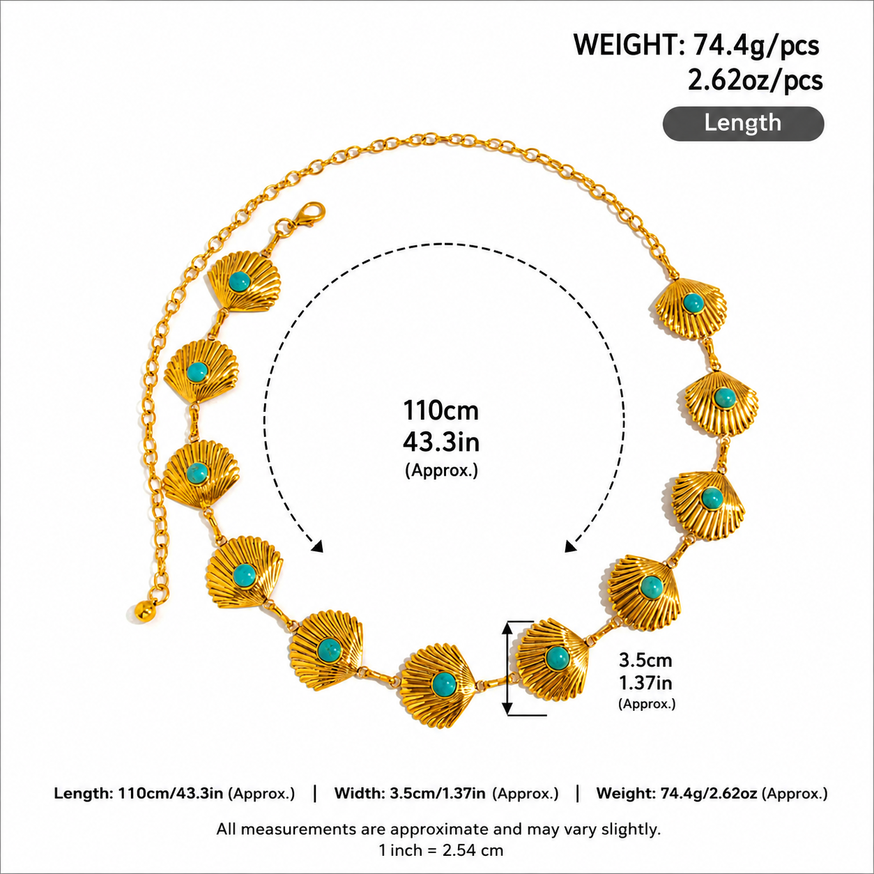 Women’s Gold or Silver Waist Chain – Body Chain Belt for Dresses, Bikinis & Summer Outfits