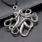 Vintage Style Necklace for Men – Leather Chain with Pendant, DIY Compatible