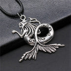 Vintage Style Necklace for Men – Leather Chain with Pendant, DIY Compatible