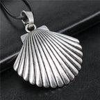Vintage Style Necklace for Men – Leather Chain with Pendant, DIY Compatible