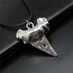 Vintage Style Necklace for Men – Leather Chain with Pendant, DIY Compatible