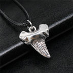 Vintage Style Necklace for Men – Leather Chain with Pendant, DIY Compatible