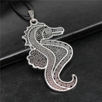 Vintage Style Necklace for Men – Leather Chain with Pendant, DIY Compatible
