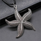 Vintage Style Necklace for Men – Leather Chain with Pendant, DIY Compatible