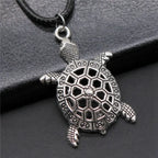 Vintage Style Necklace for Men – Leather Chain with Pendant, DIY Compatible