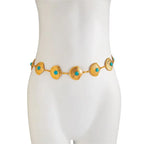 Women’s Gold or Silver Waist Chain – Body Chain Belt for Dresses, Bikinis & Summer Outfits