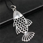 Vintage Style Necklace for Men – Leather Chain with Pendant, DIY Compatible